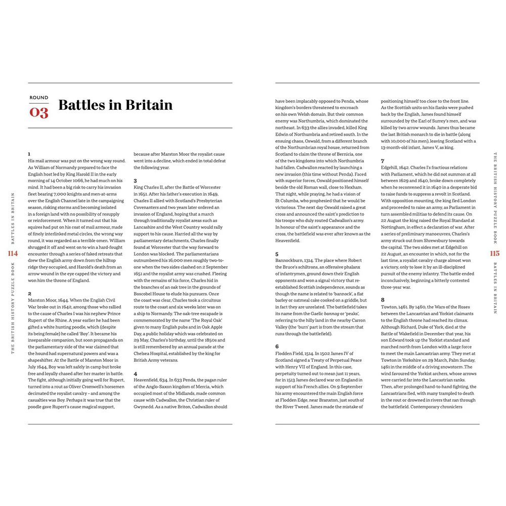 The British History Puzzle Book - Image 3