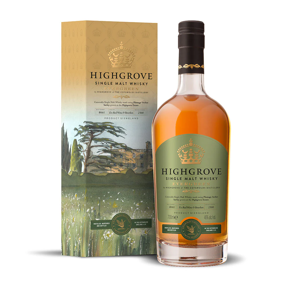 Highgrove Evergreen English Single Malt Whisky