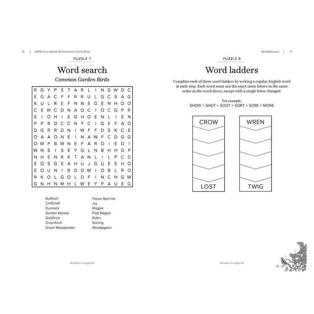 RSPB Great British Birdwatcher's Puzzle Book - Image 6