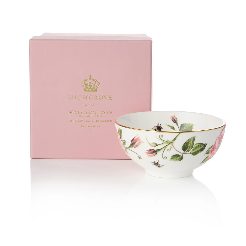 The King's Rose Fine Bone China Sugar Bowl