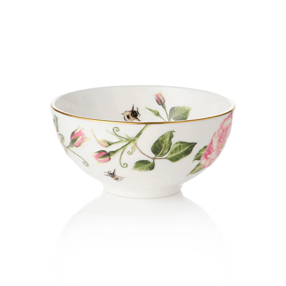 The King's Rose Fine Bone China Sugar Bowl - Image 2