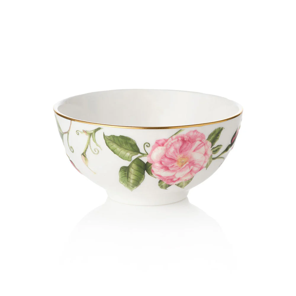 The King's Rose Fine Bone China Sugar Bowl - Image 3