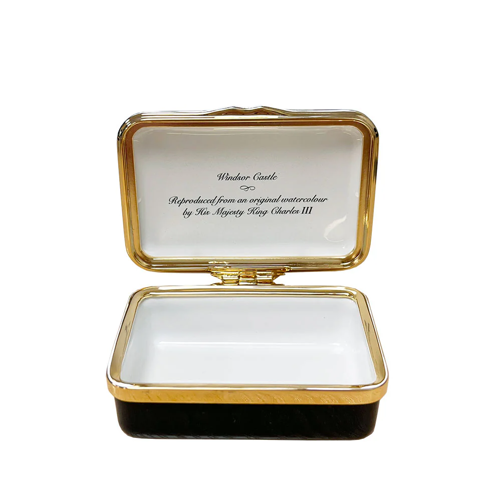 Windsor Castle Small Enamel Trinket Box - Image 2